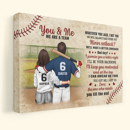 You Got Me I Got Us - Personalized Couple Poster / Canvas