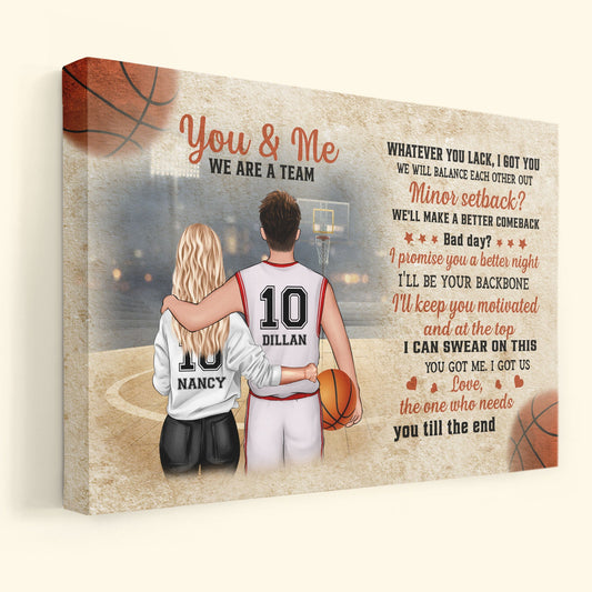 You Got Me I Got Us - Personalized Couple Poster / Canvas