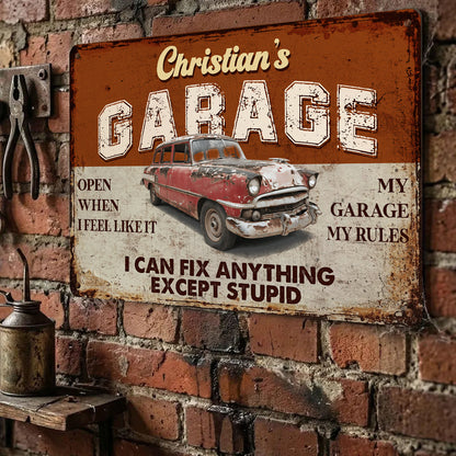 Metal Sign gift-ready design for Dad