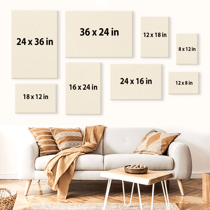 Black Daddy & Kids, Together We're A Team - Personalized Wrapped Canvas - Father's Day Gift for Black Dad, Grandpa, Daddy, Dada, African American, Black History Month, Juneteenth - Suzitee Store