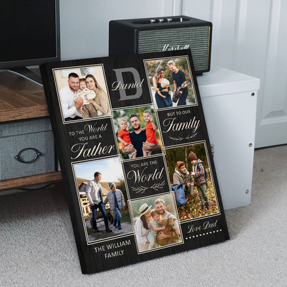 Canvas / Poster gift-ready design for Dad