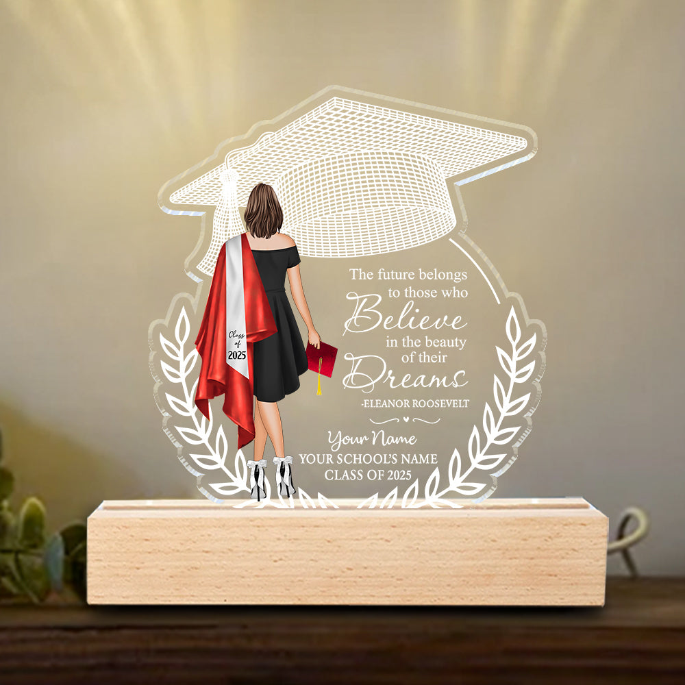 Personalized Graduation Gift for Her Personalized Graduation Keepsake Print Personalized Gift High School College Grad Gift Tu20