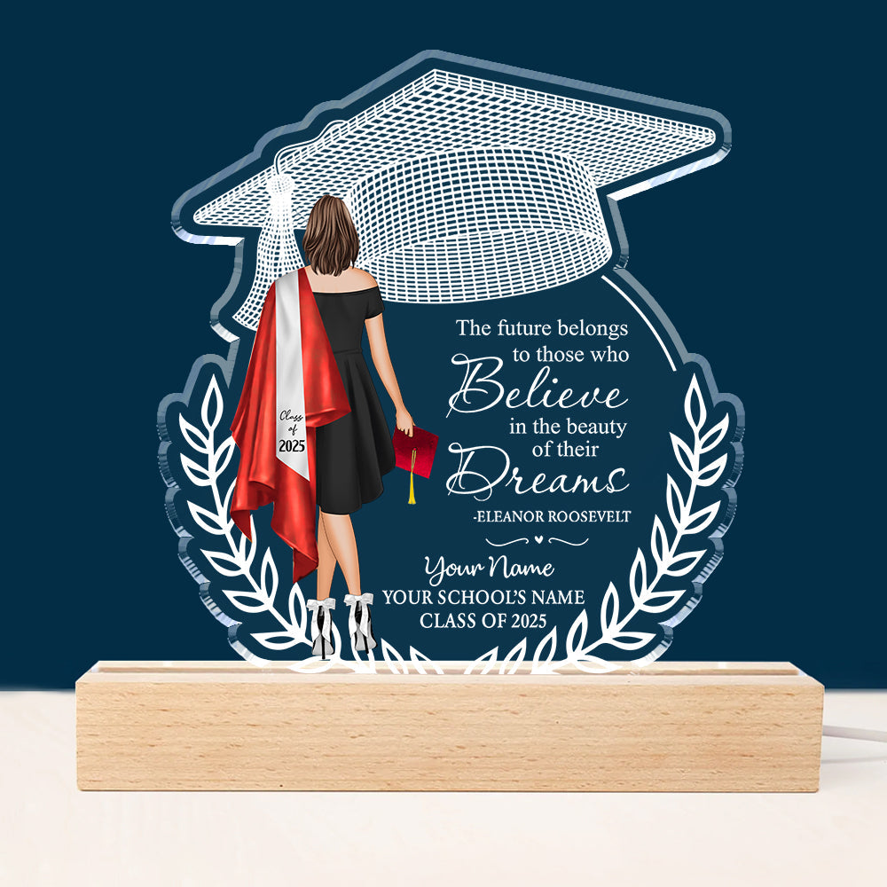 Personalized Graduation Gift for Her Personalized Graduation Keepsake Print Personalized Gift High School College Grad Gift Tu20