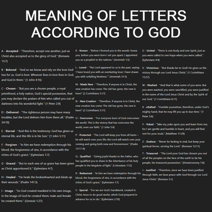 God Says I Am - Custom Engraved Stainless Steel Tumbler