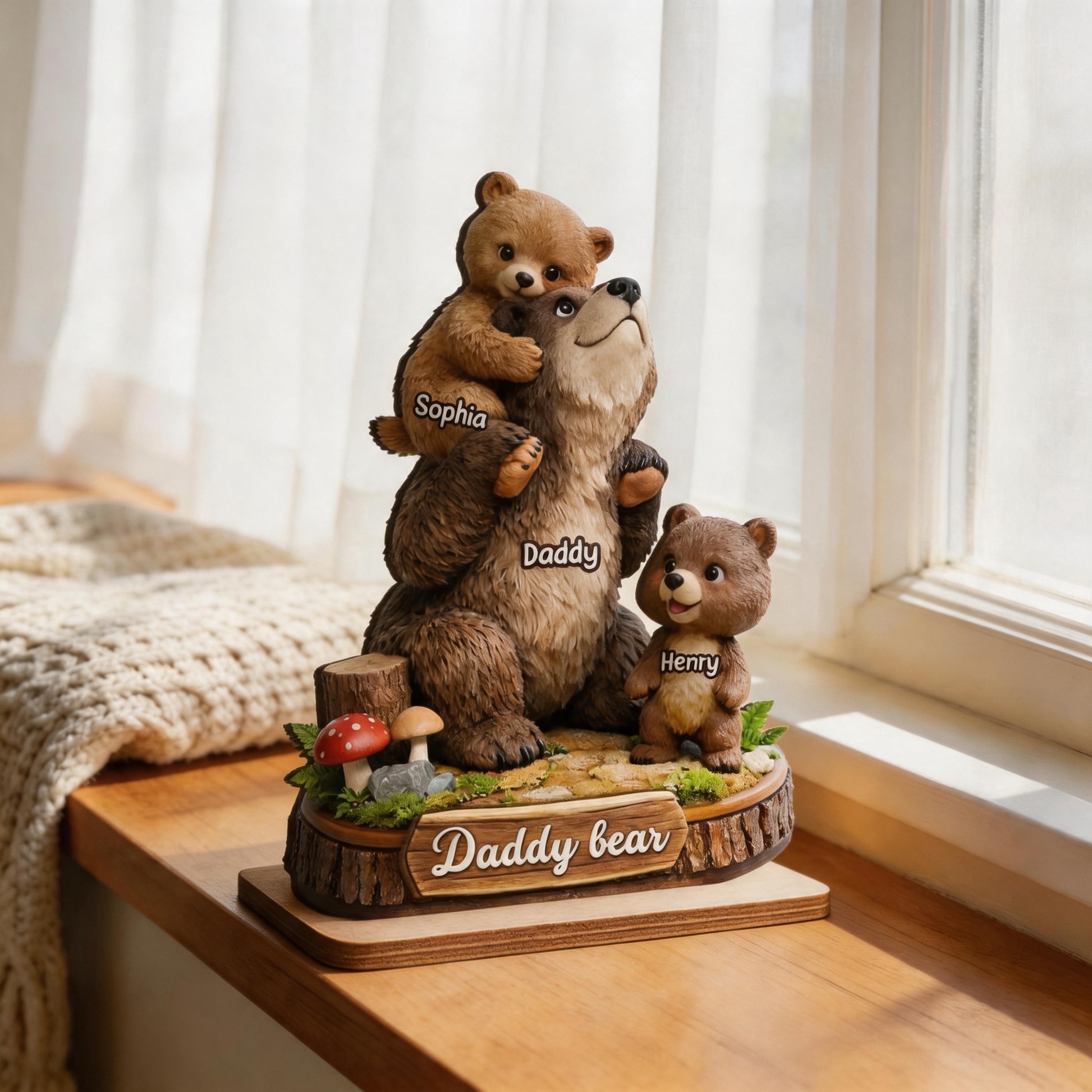Plaque gift-ready design for Dad