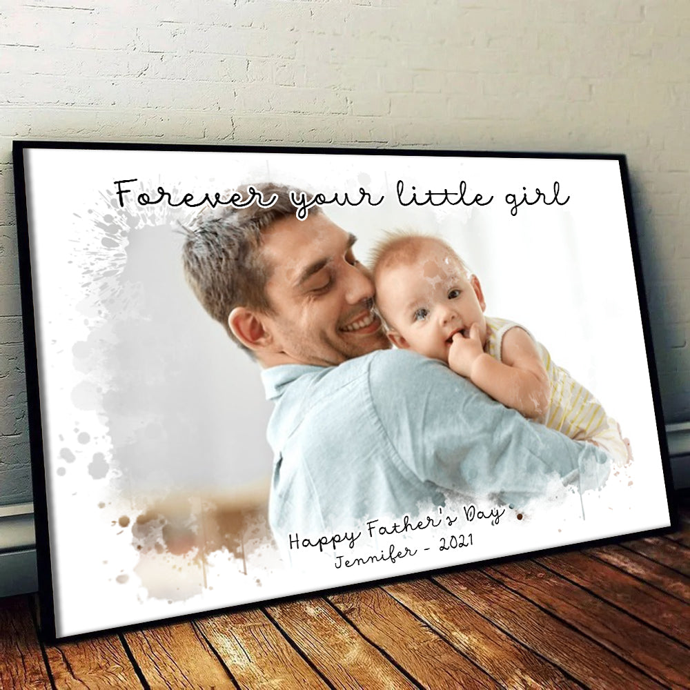 Custom Slogan Photo Canvas / Poster - The Perfect Personalized Gift for Family