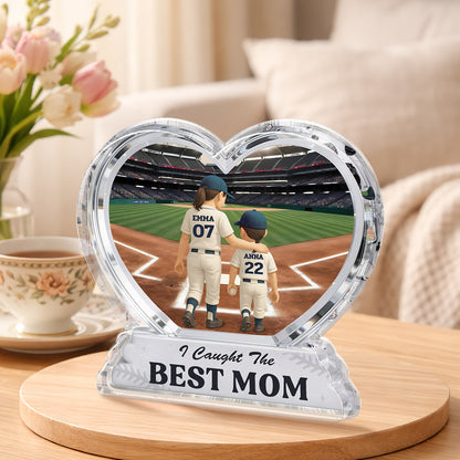 Personalized Baseball Plaque personalization view for Dad