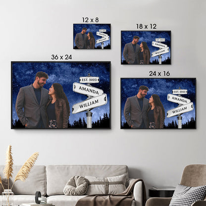 I Still Fall In Love With You Everyday - Personalized Custom Couples Photo Poster/Canvas