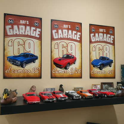 Personalized Custom Car Metal Sign - Custom With Text & Photo
