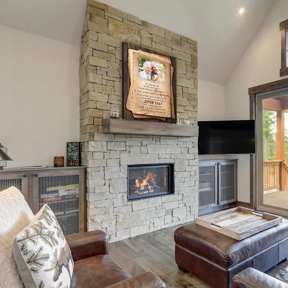 A Thousand Days - Personalized Custom Photo Canvas