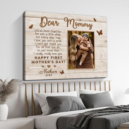 New Mom Mothers Day Gift | Custom Photo Canvas Prints