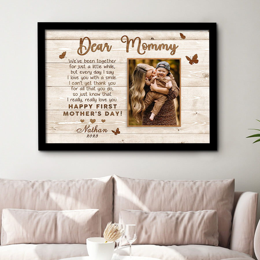 New Mom Mothers Day Gift | Custom Photo Canvas Prints