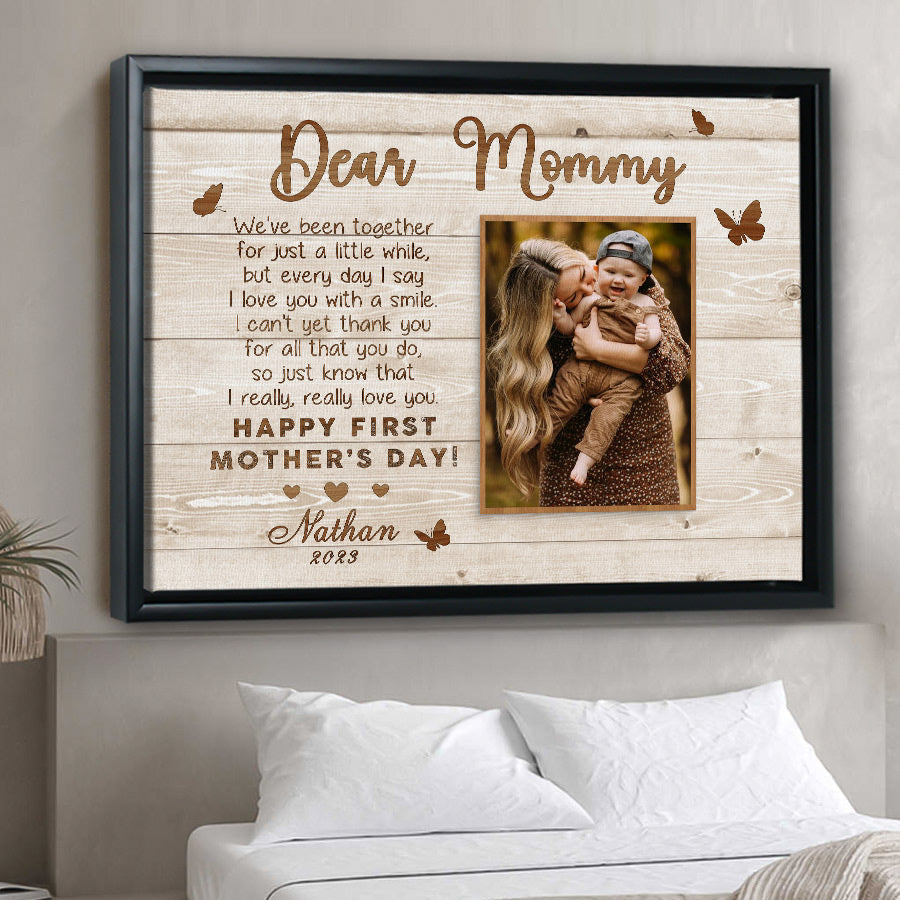 New Mom Mothers Day Gift | Custom Photo Canvas Prints