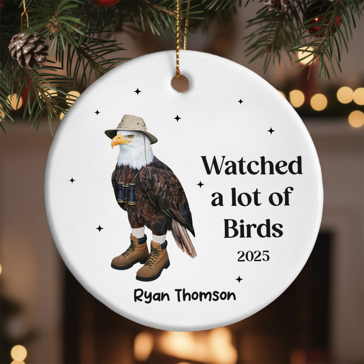 Custom Bird Watching Gift personalization view for Best Friends