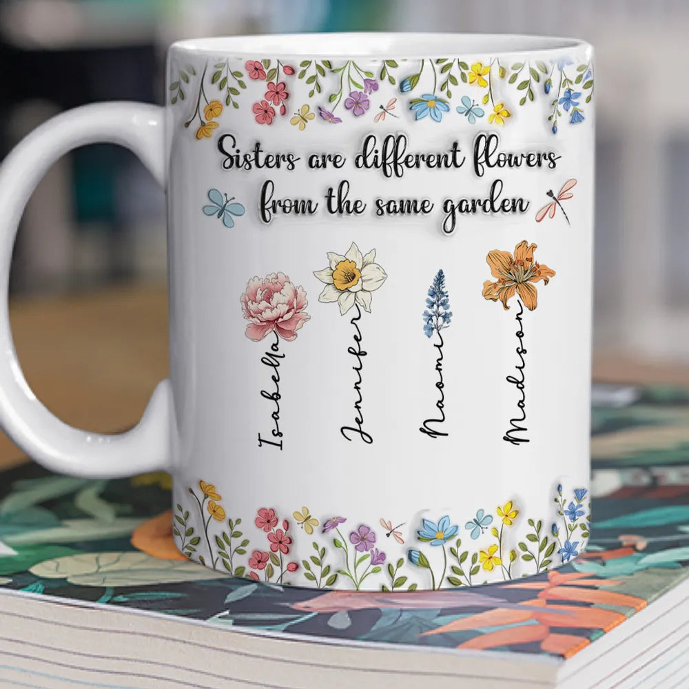 Personalized Sister Mug personalization view for Sister