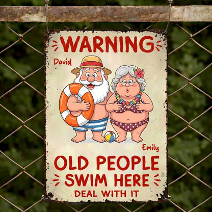Metal Sign detail view for Grandma