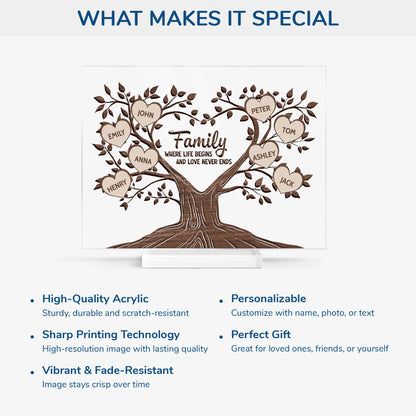 Plaque gift-ready design for Mom