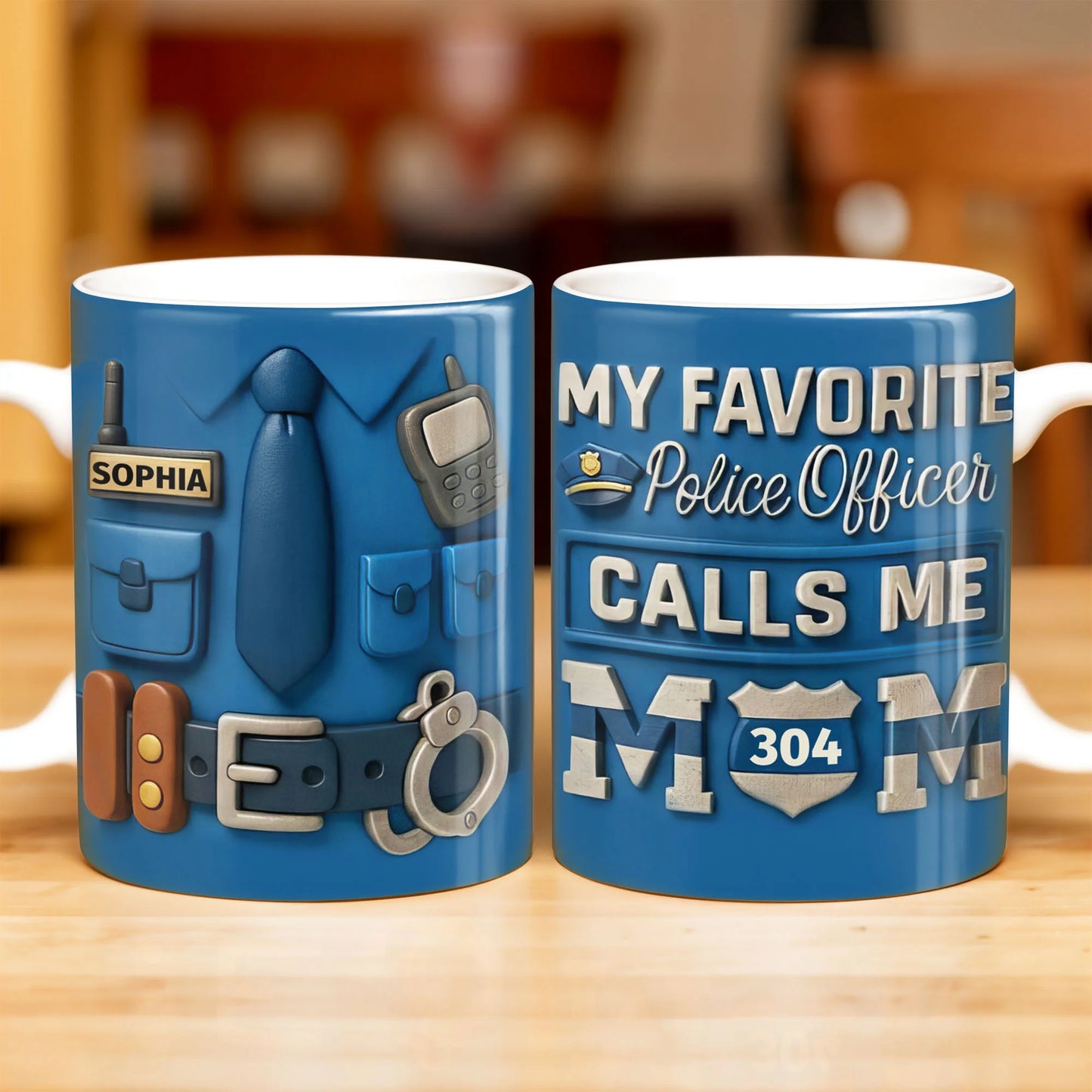 My Favorite Police Officer Calls Me Mom Mug