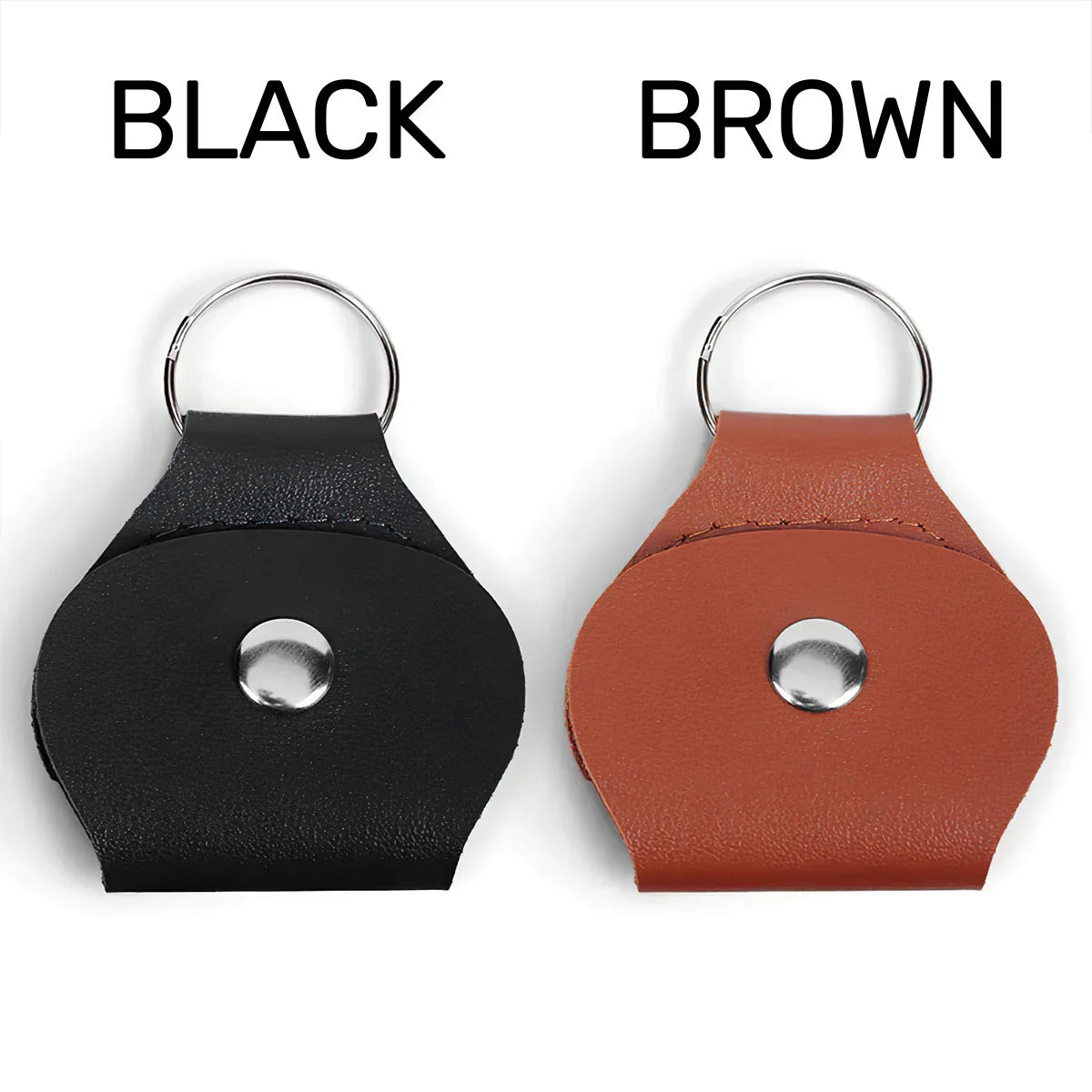 Keychain material and size view - Personalized Pocket Hug Keychain