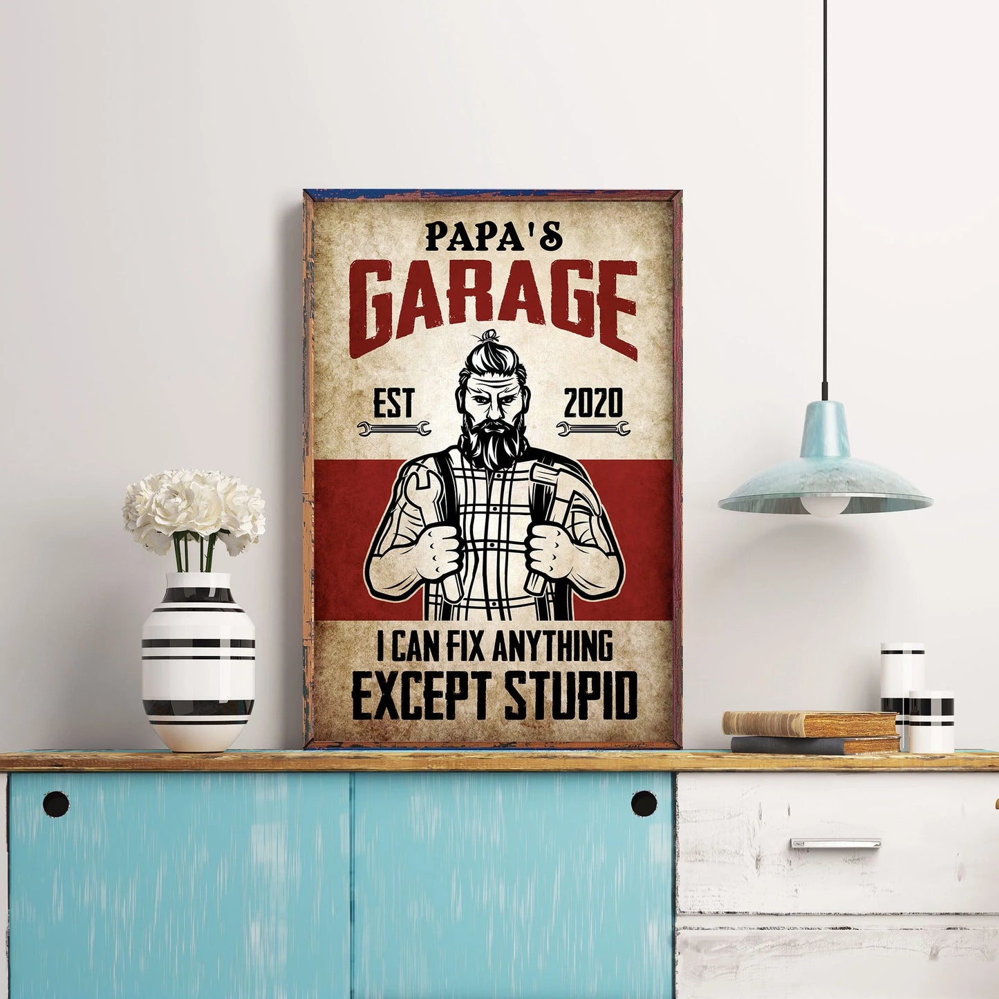 I Can Fix Anything - Personalized Poster/Canvas - Birthday Gift For Mechanic - Handy Man