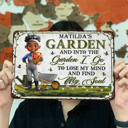 Metal Sign detail view for Mom