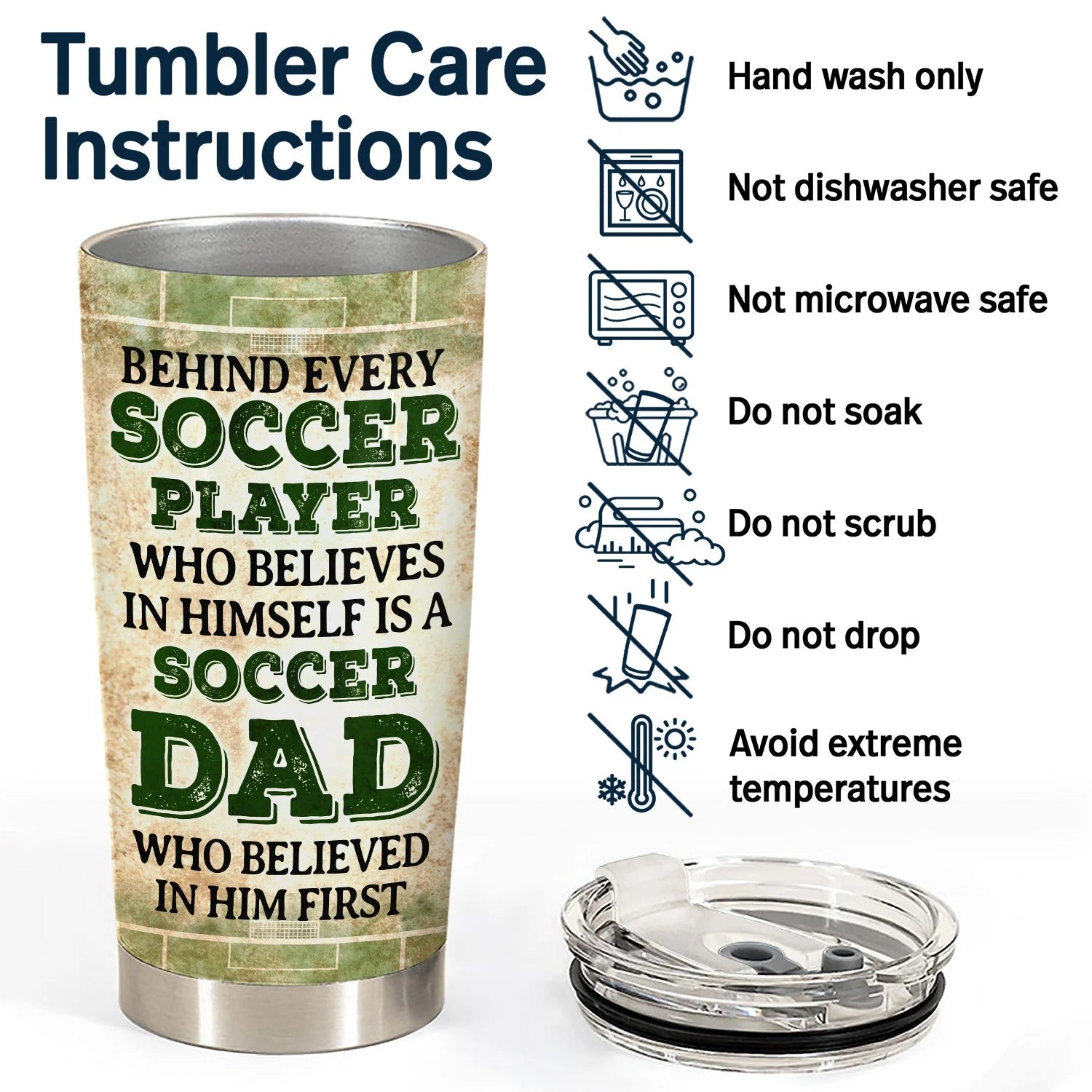 Tumbler gift-ready design for Dad