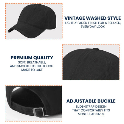 Personalized Retirement Denim Cap for Dad with personalized design details for meaningful gifting image 6