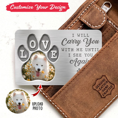 Custom Photo Much Loved Never Forgotten - Memorial Personalized Custom Aluminum Wallet Card - Sympathy Gift For Pet Owners, Pet Lovers Banner4_f1e38827-c074-4bfc-bfc1-bd35f13aba0c.jpg