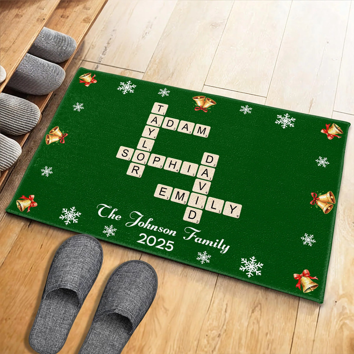 The Johnson Family, Snowflakes and Gifts