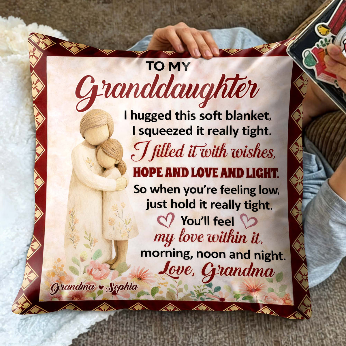 To My Granddaughter, Love and Light, Hope and Wishes