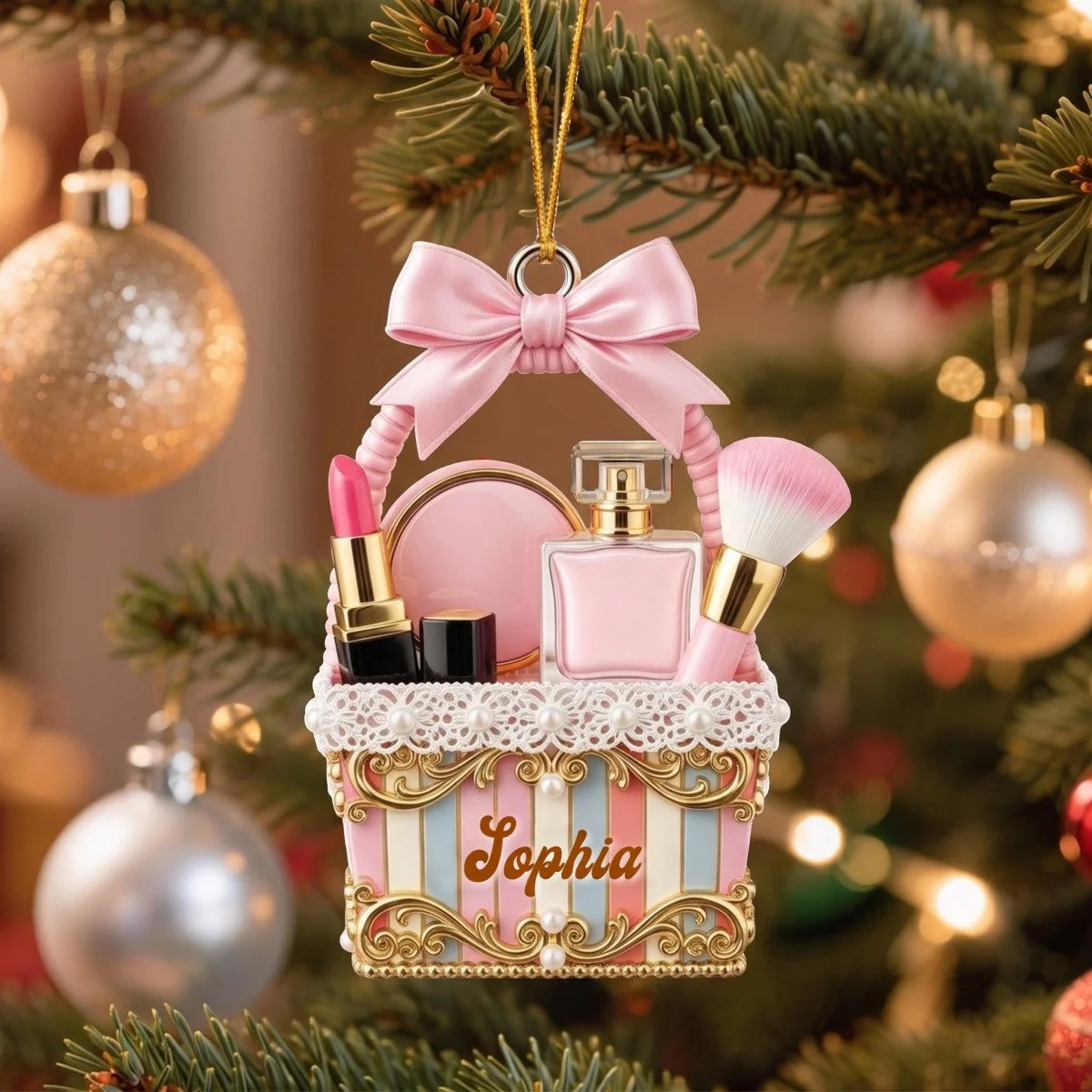 Acrylic Ornament gift-ready design for Best Friends