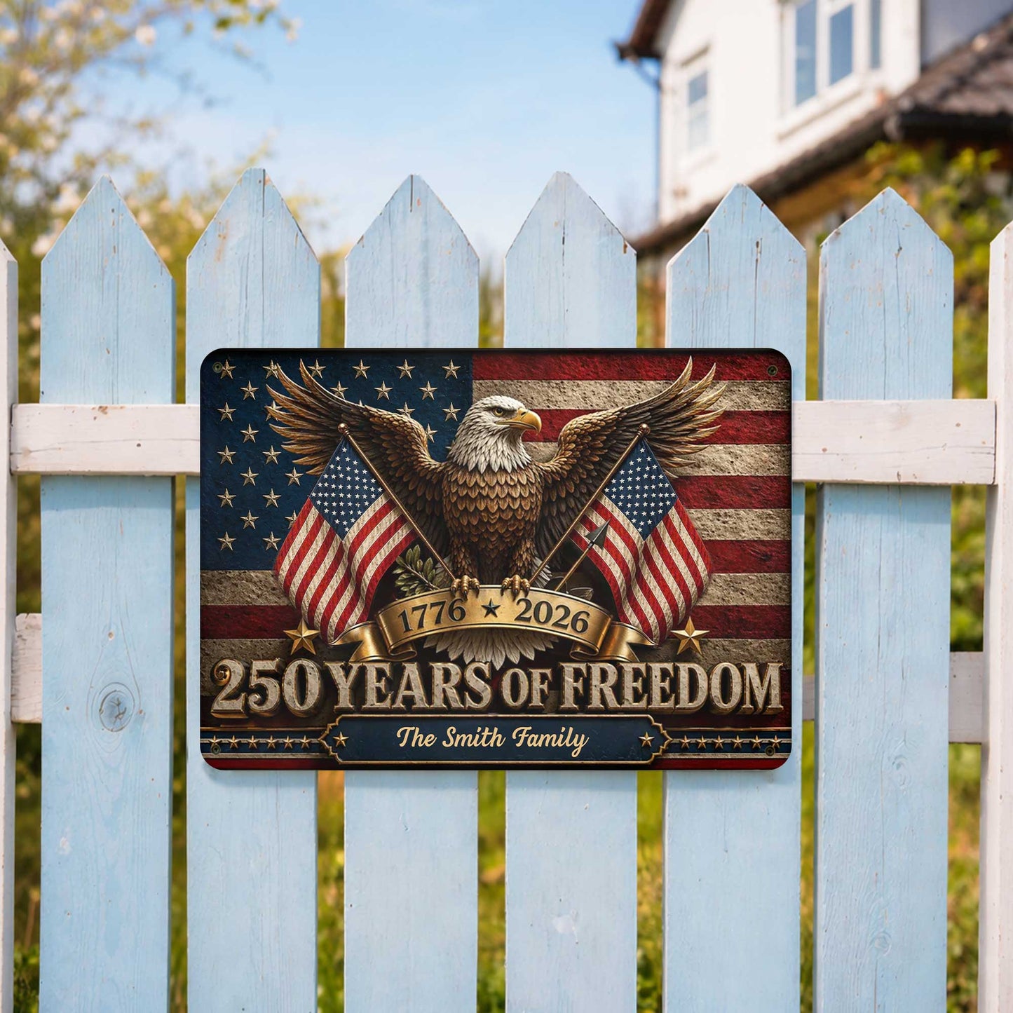 Metal Sign detail view for Dad