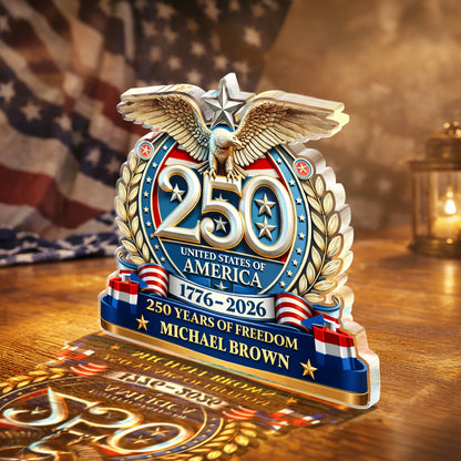 Plaque gift-ready design for Military / Veteran