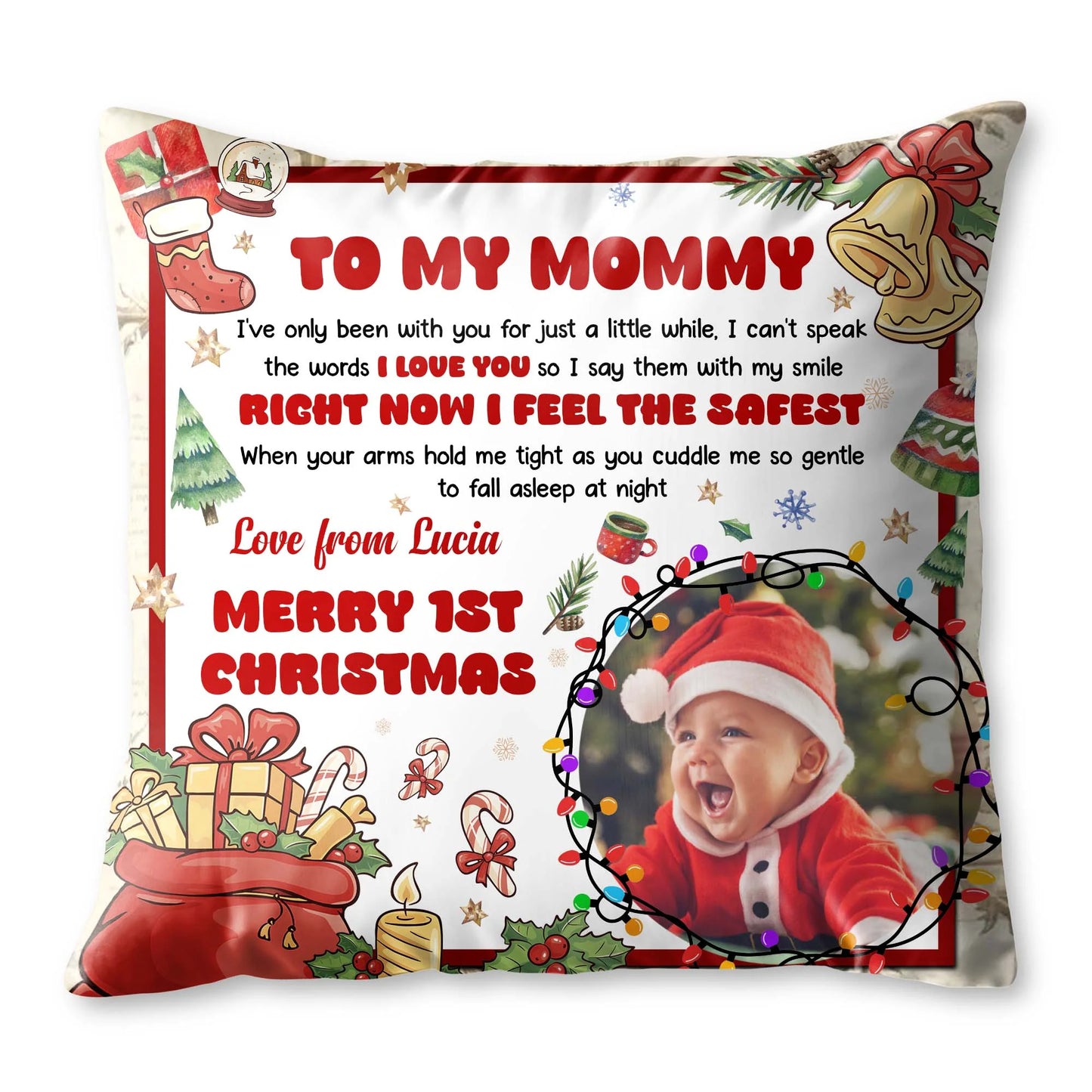 Merry 1st Christmas, I Love You, Baby and Christmas Gifts