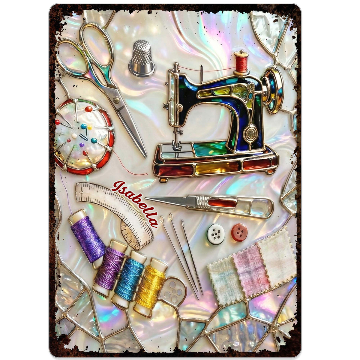 Celebrate Creativity With Our Sewing Themed Design