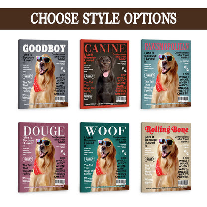 Custom Pet Photo Canvas / Poster - Personalized Wall Art for Pet Lovers