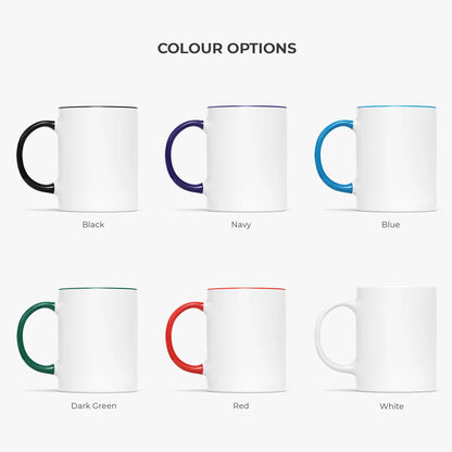 Custom Besties Playing Card Photo Mug - Personalized Friendship Coffee Mug Gift for Best Friend