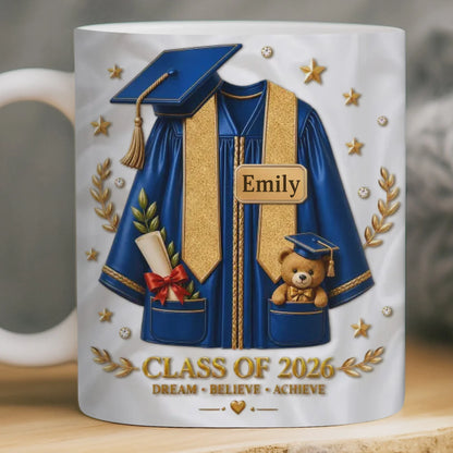 Personalized Graduation Mug personalization view for Daughter/Granddaughter