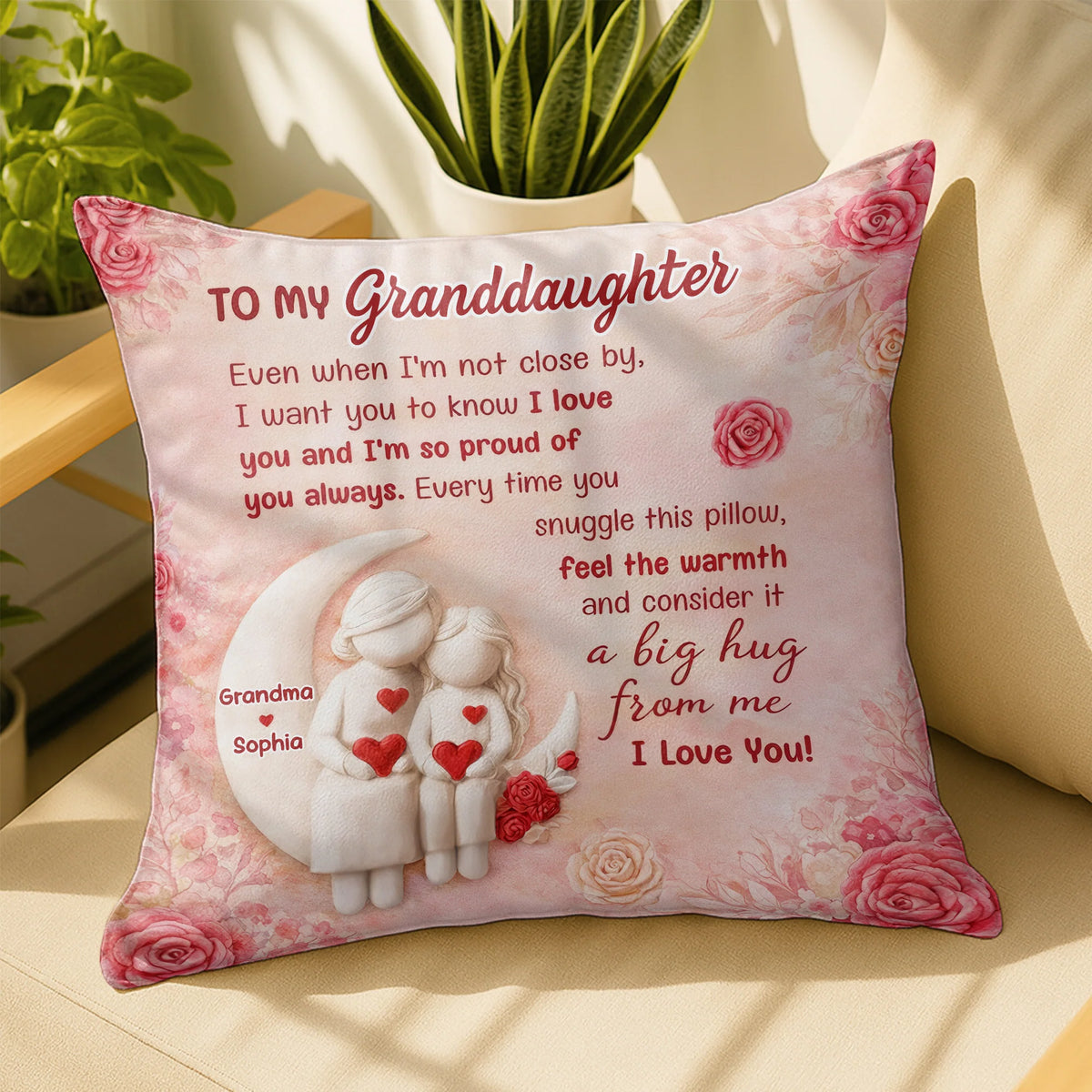 To My Granddaughter, Feel The Warmth and Consider It A Big Hug