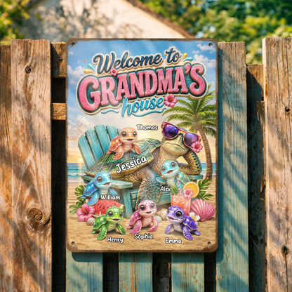 Metal Sign gift-ready design for Grandma