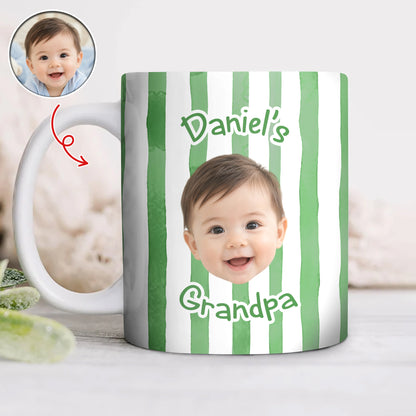 Mug material and size view - Custom Baby Face Mug