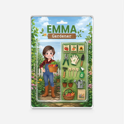 Custom Gardener Acrylic Plaque for Mom with personalized design details for meaningful gifting