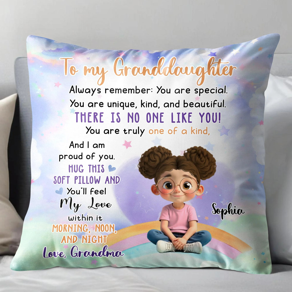 To My Granddaughter, Always Remember You Are Special