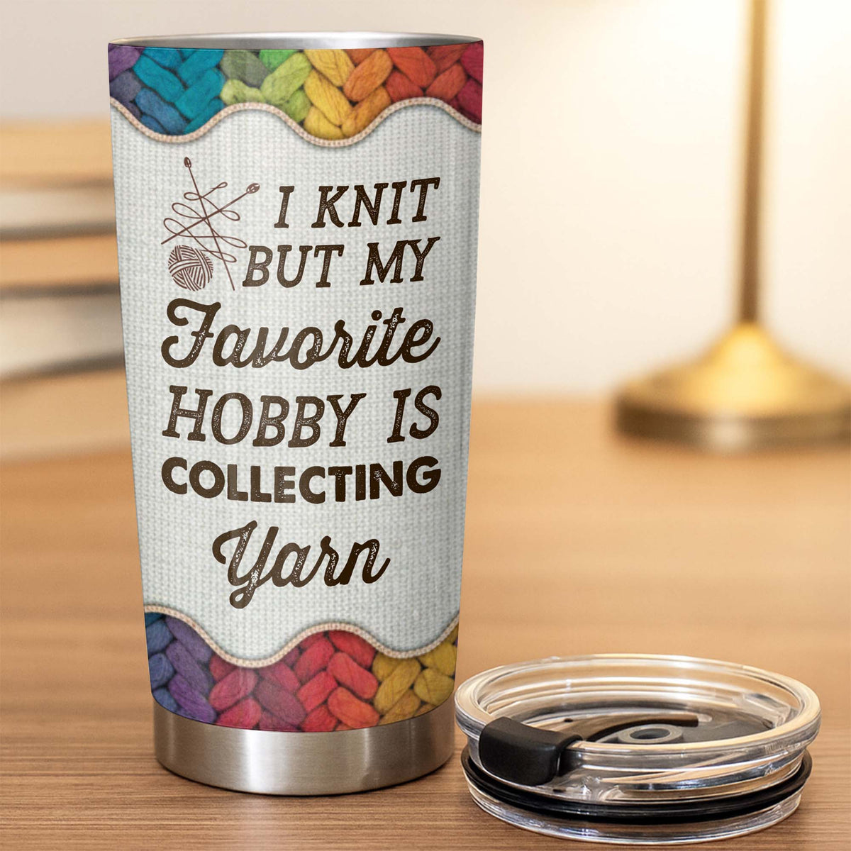 I Knit But My Favorite Hobby Is Collecting Yarn
