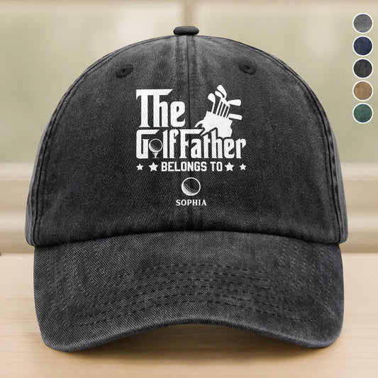 Personalized Golf Hat For Dad for Dad with personalized design details for meaningful gifting