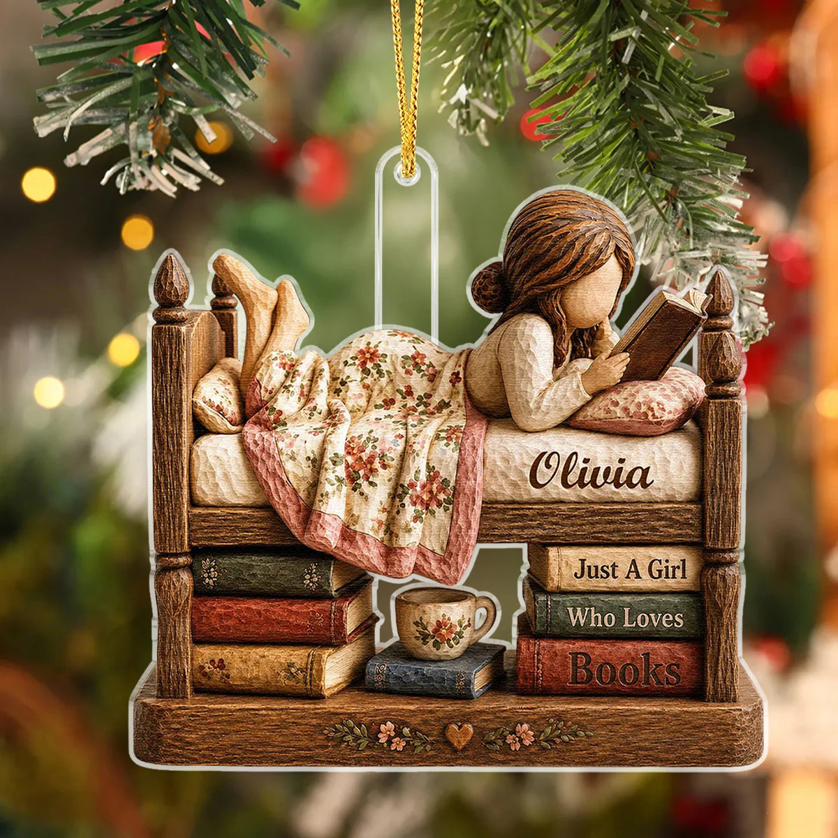 Acrylic Ornament gift-ready design for Daughter/Granddaughter