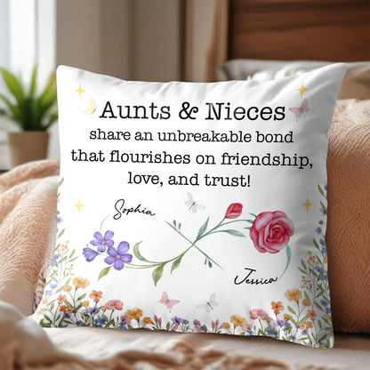Aunts & Nieces Share An Unbreakable Bond, Flowers & Butterflies