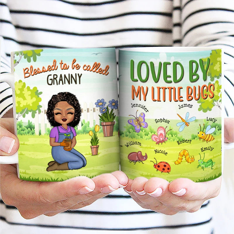 Custom Gardening Mug For Grandma personalization view for Grandma