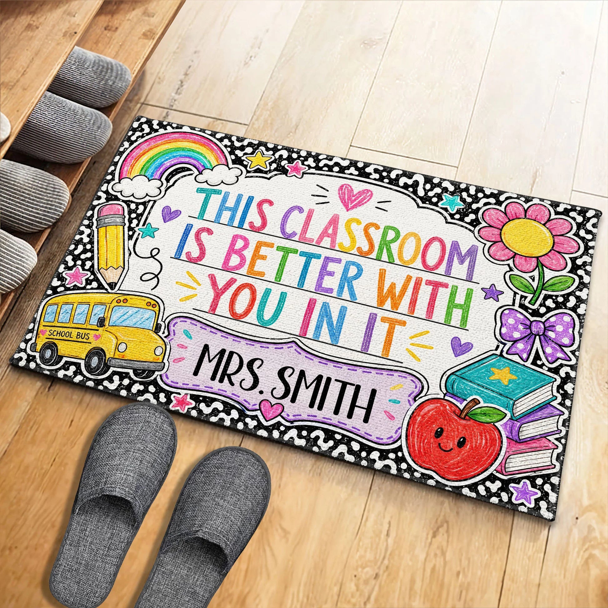 Doormat detail view for Teacher
