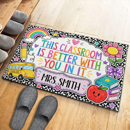 Doormat detail view for Teacher